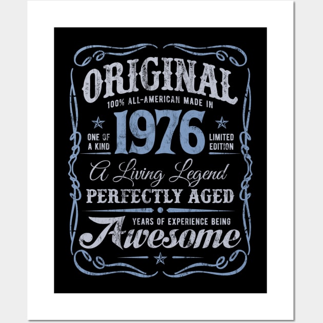 Original All-American Made In 1976 Perfectly Aged Wall Art by Irregulariteez